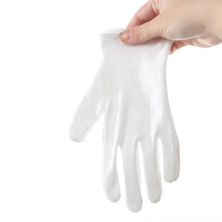 12 Pairs Pure Cotton Working Gloves，Thickened Cotton