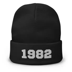 1982 Funny Beanie Hat - Birthday Gift