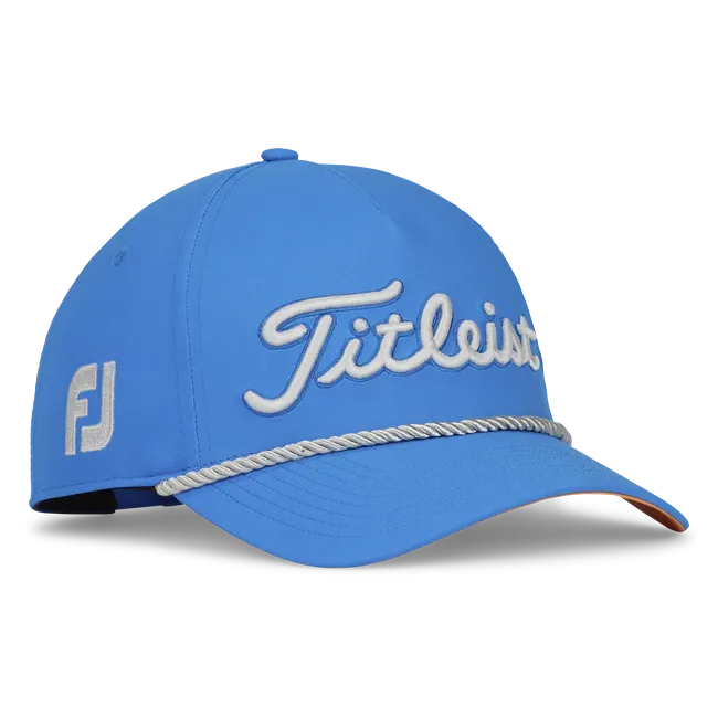 2024 Titleist Tour Performance Rope Cap - Olumpic/Marble/Bonfire