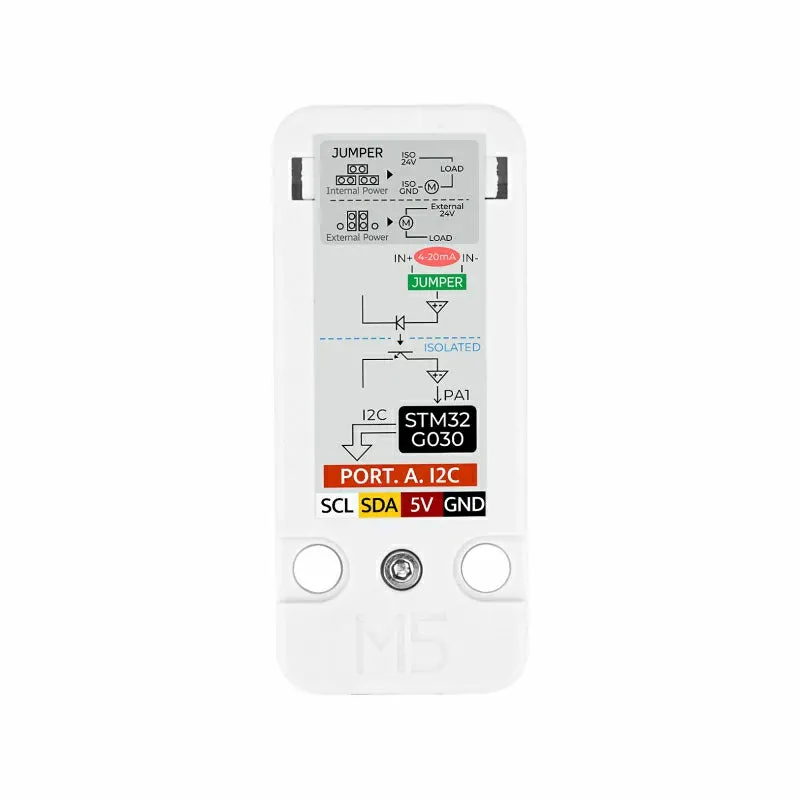 Analog to I2C Unit 4-20mA Input (STM32G030)