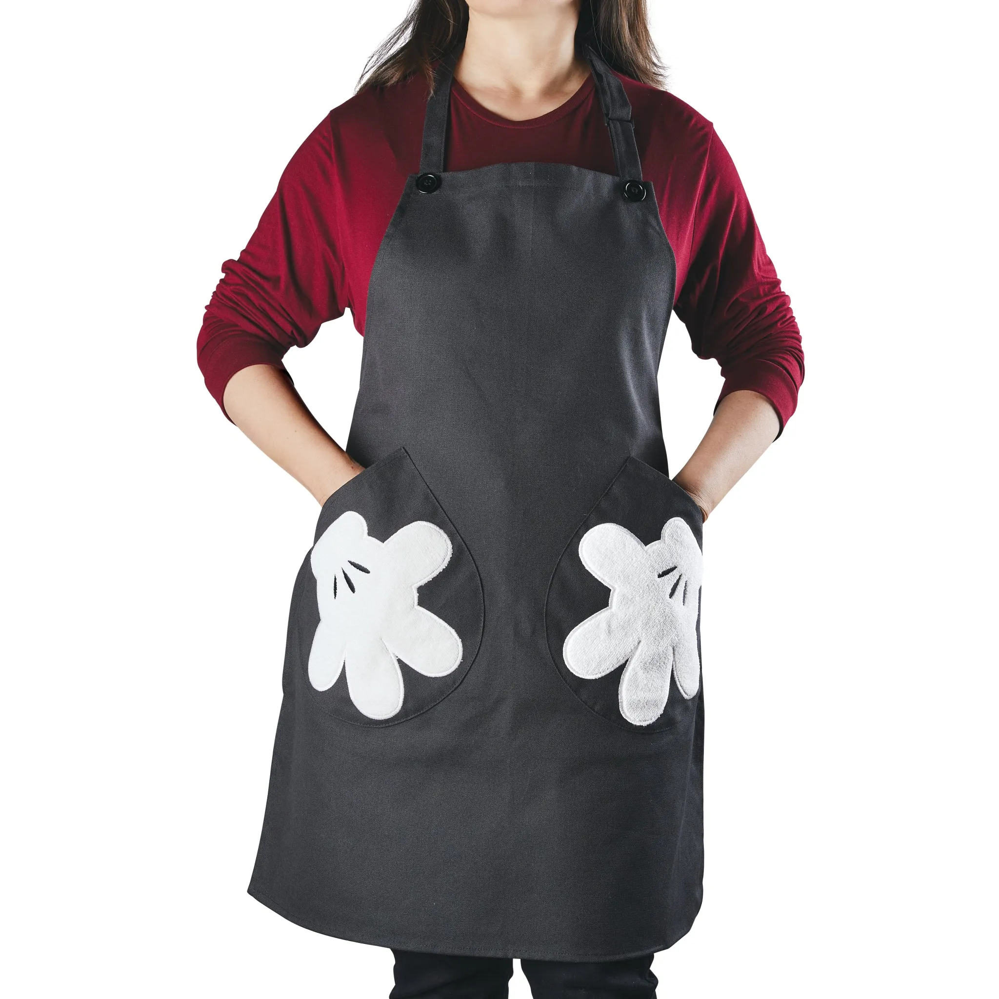 Apron with Glove Pockets