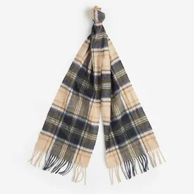 Barbour Beige Check Tartan Scarf