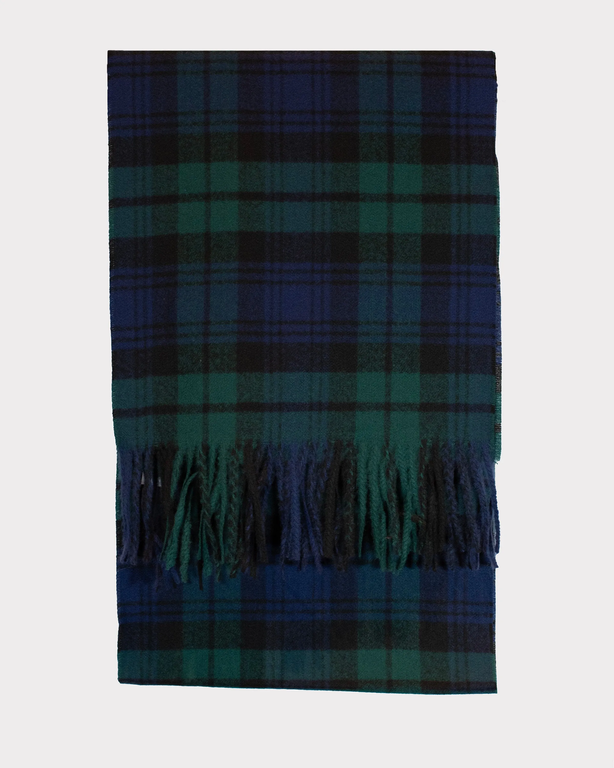 BLACK WATCH PLAID SCARF