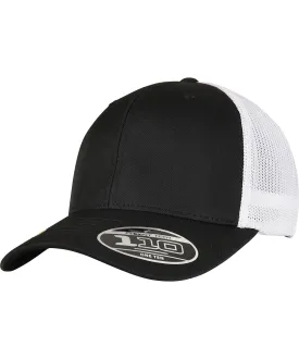 Black/White - Flexfit 110 recycled cap 2-tone (110RT)