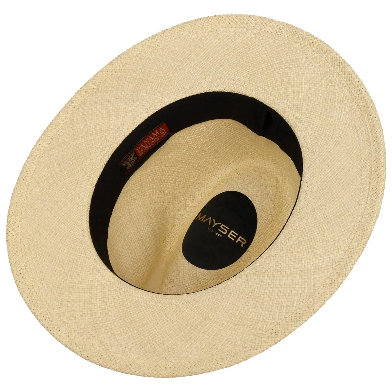 Blue Menton Panama Straw Hat by Mayser