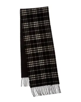 Burberry Check Reversible Cashmere Scarf