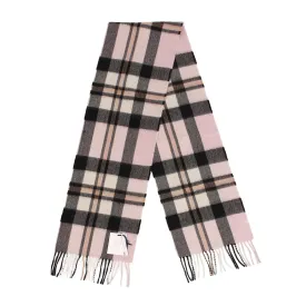 Cashmere Scottish Tartan Scarf Amplified Thomson Pink