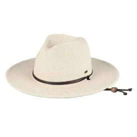 C.C. Wide Brim Panama Sun Hat