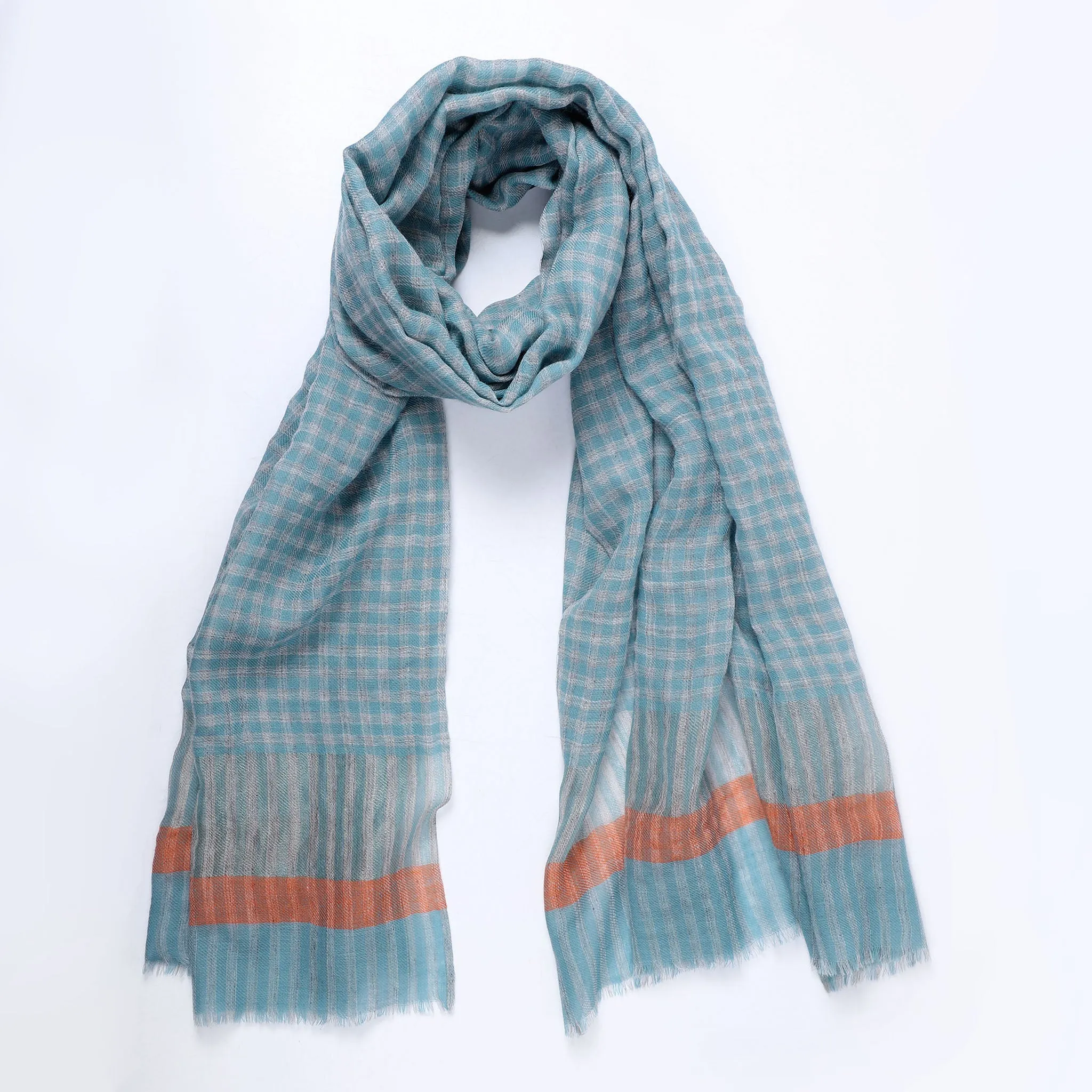 Classic Mini Plaid Scarf