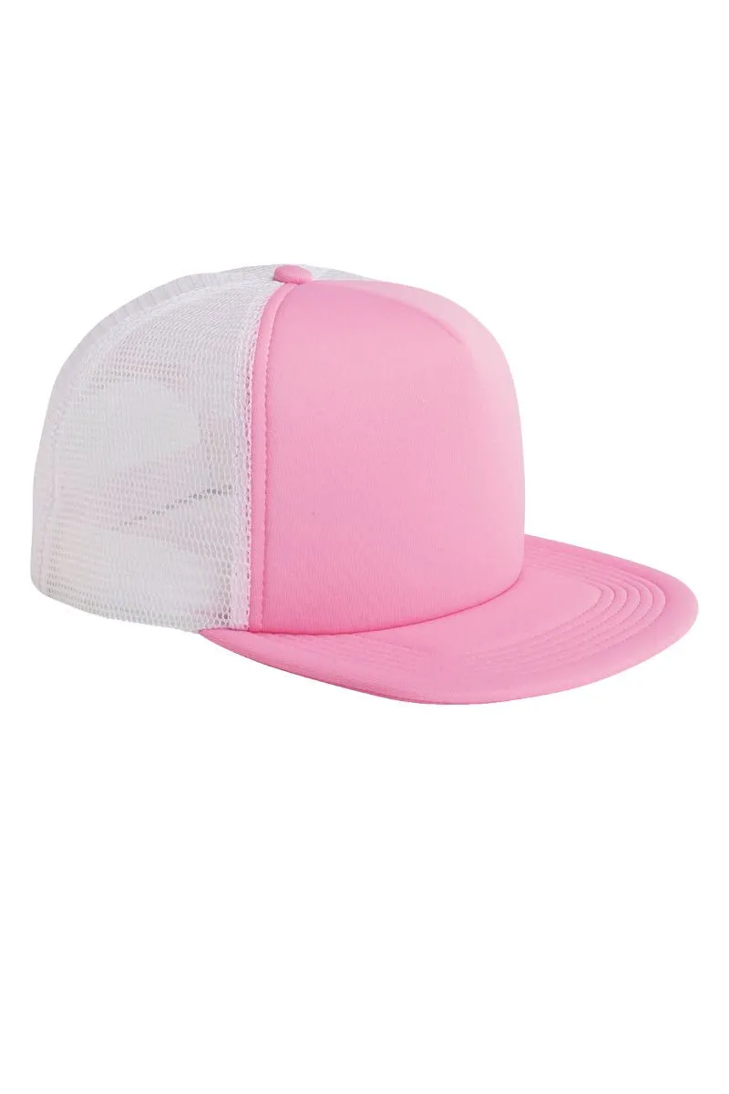 Colorful Teacher Coquette Bow Foam Front Mesh Trucker Cap