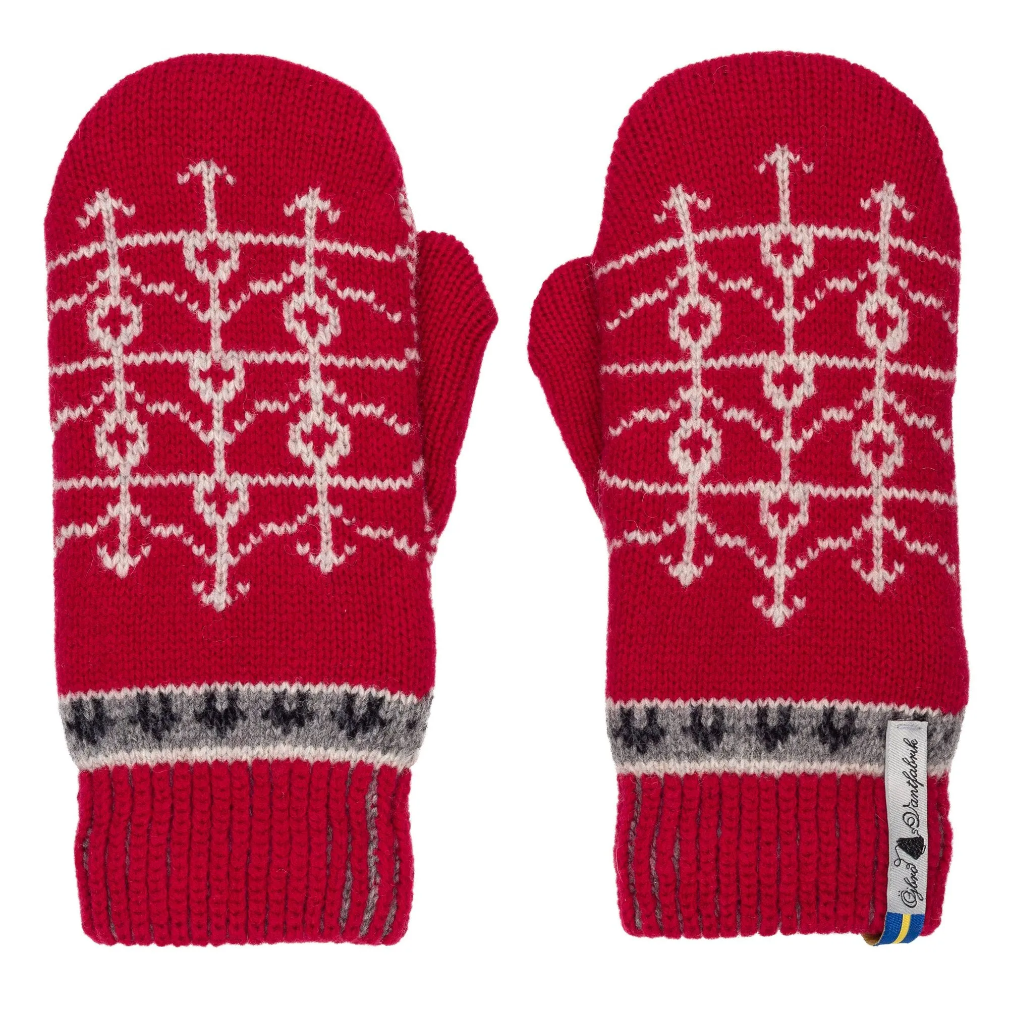 Ekshärad Pattern Swedish Mittens