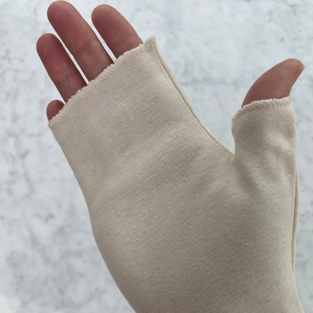 Fingerless Eczema Gloves 2 Pairs - Adults