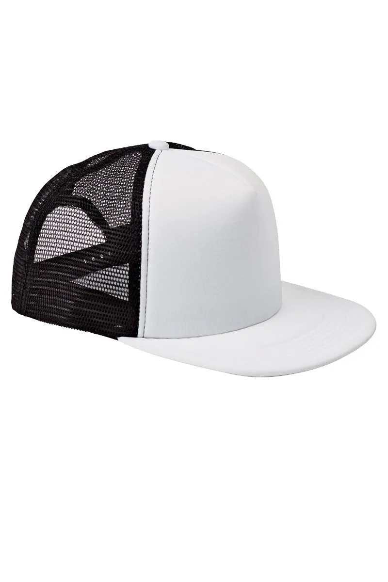 Footballs And Coquette Bows Foam Front Mesh Trucker Cap