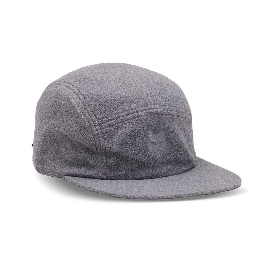 Fox Polar Fleece 5 Panel Hat Pewter