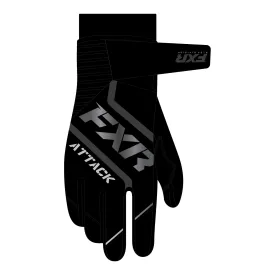 FXR Attack Insulated Snowmobile Gloves Black