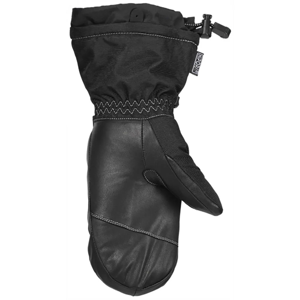 FXR Child Helix Race Snowmobile Mittens Black