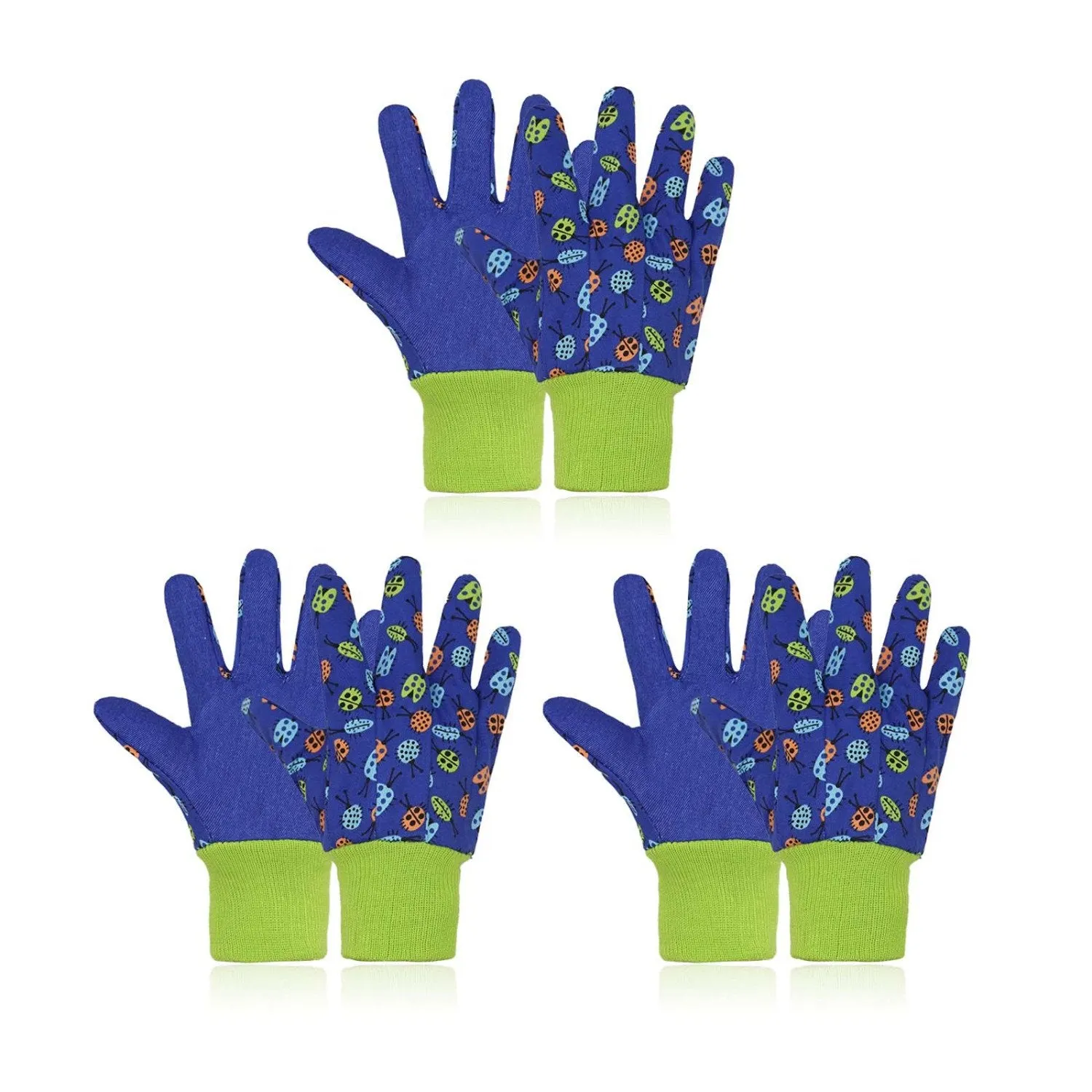 Handlandy Soft Children Kids Garden Working Gloves for Boys Girls 5094