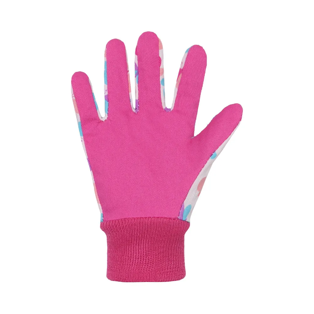 Handlandy Soft Children Kids Garden Working Gloves for Boys Girls 5094