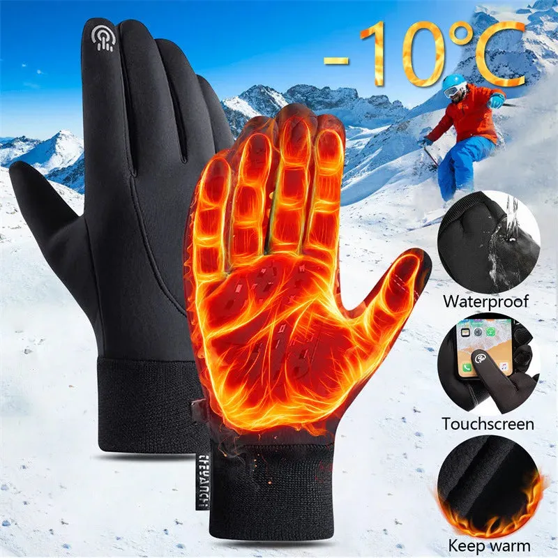 Heated Waterproof Winter Motorcycle Gloves for Women