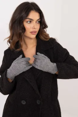 Insulated Cotton Gloves with Index Finger Grey