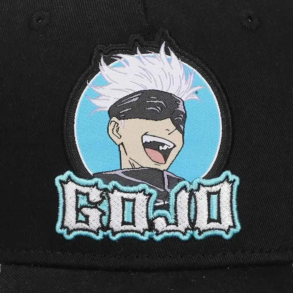 Jujutsu Kaisen - Satoru Gojo Patch Snapback Hat (Embroidered, Pre-Curved Bill) - Bioworld