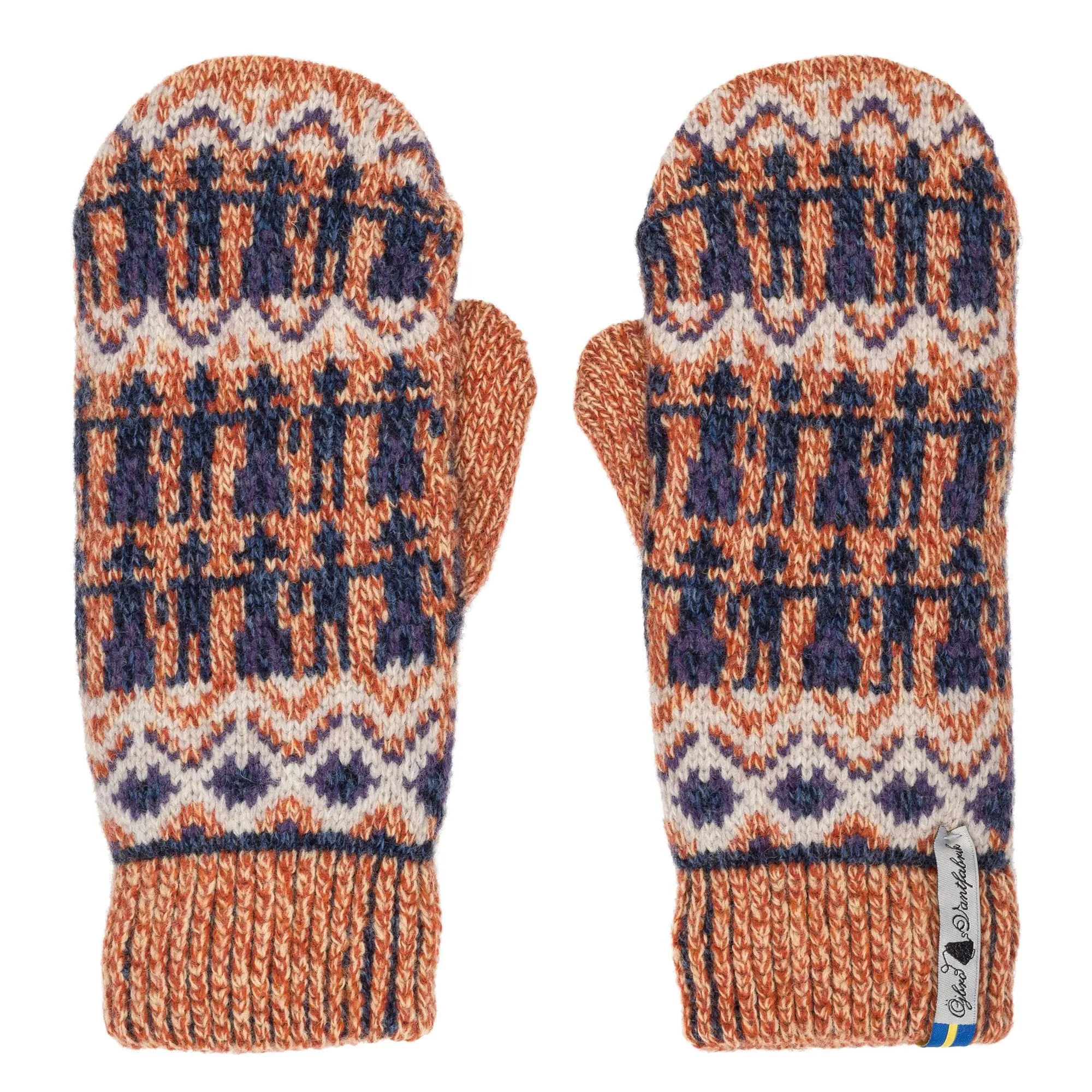 Kören Pattern Swedish Mittens