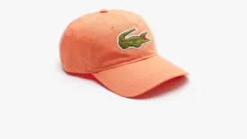 LACOSTE BIG GATOR CAP- ORANGE-NPB