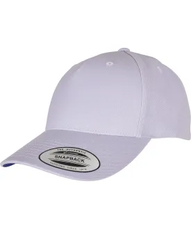 Light Purple - YP classics 5-panel premium curved visor snapback cap (5789M)