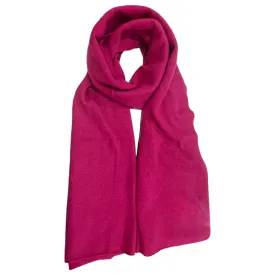 Magenta Cashmere Travel Wrap / Scarf