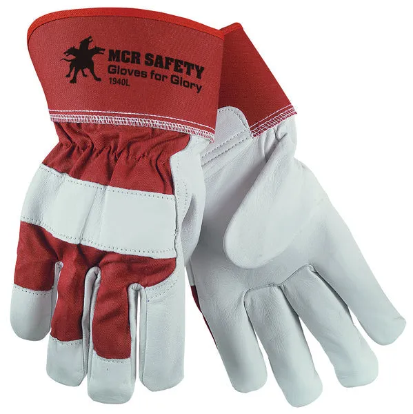 MCR Safety Grain Goat Lthr Palm Safety Cuff