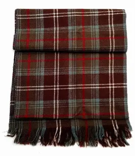 New- English Plaid 100% Wool Fashion Scarf