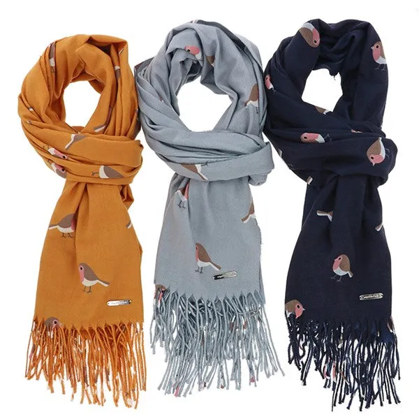 Robin Cashmere Feel Scarf