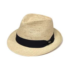 Saint Martin - Crocheted Panama Trilby Fedora