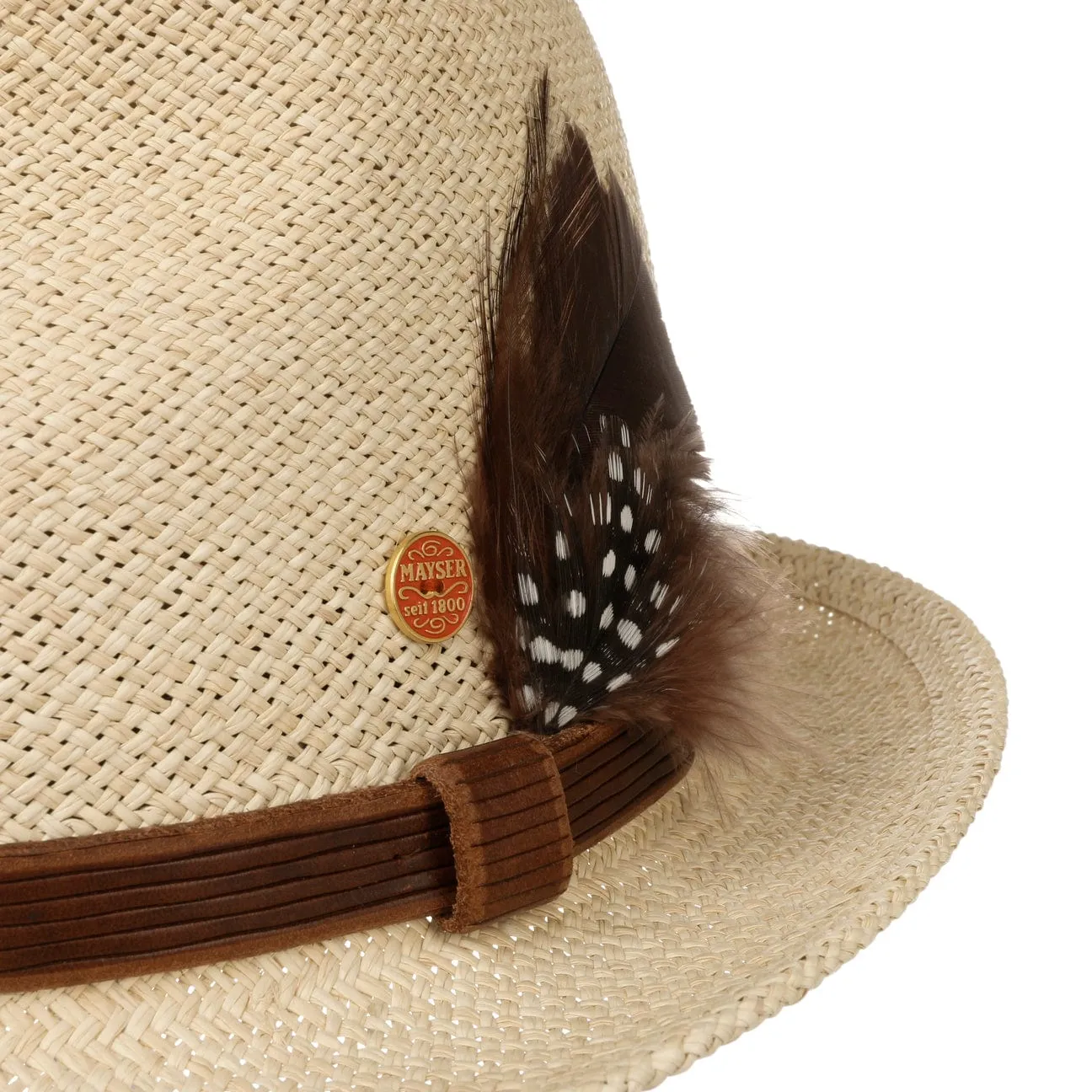 Small Brim Panama Hat by Mayser