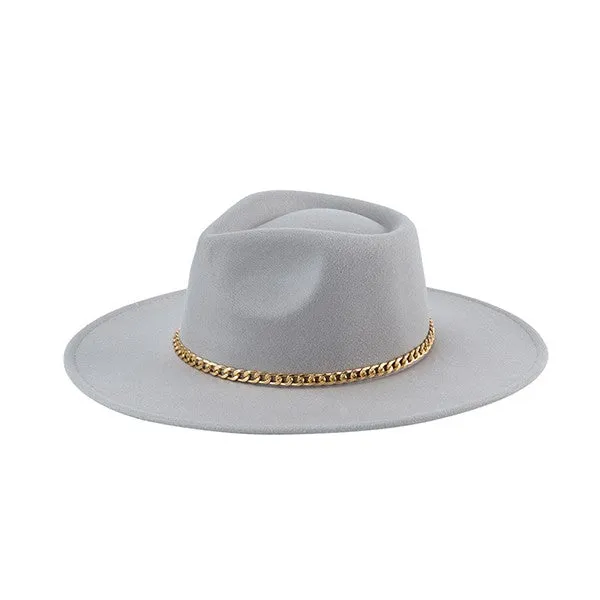 Thunder Chick Fitness Chain Belt Fedora Hat