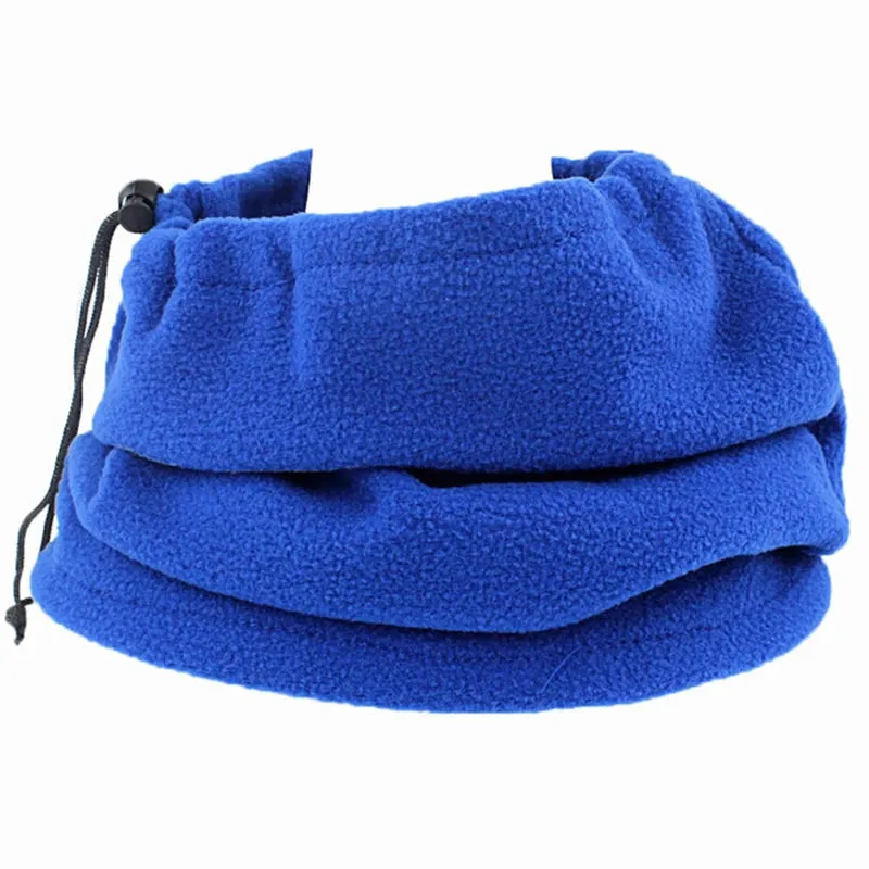 Winter Polar Coral Hat Fleece Balaclava Men Face Mask Neck Warmer Beanies Thermal Head Cover Tactical Military Sports Scarf Caps