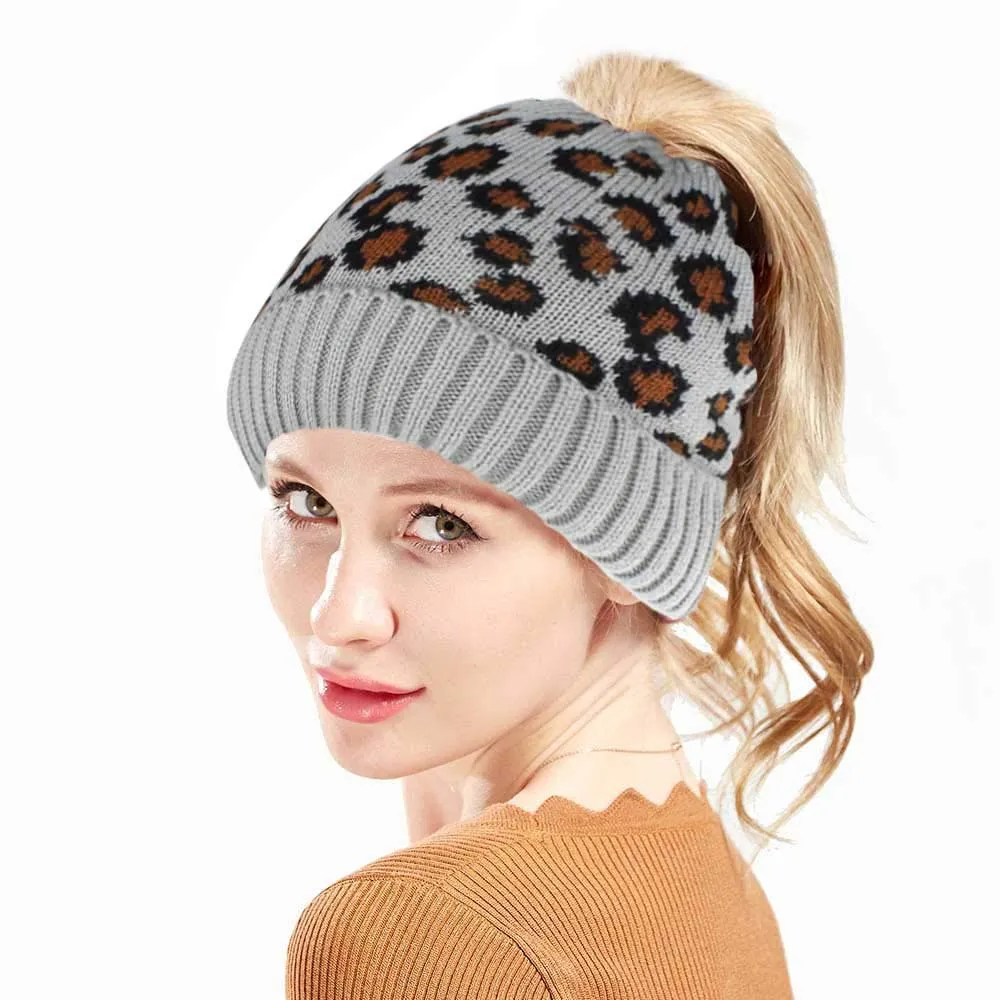 Winter Warm Knit Beanie Hat