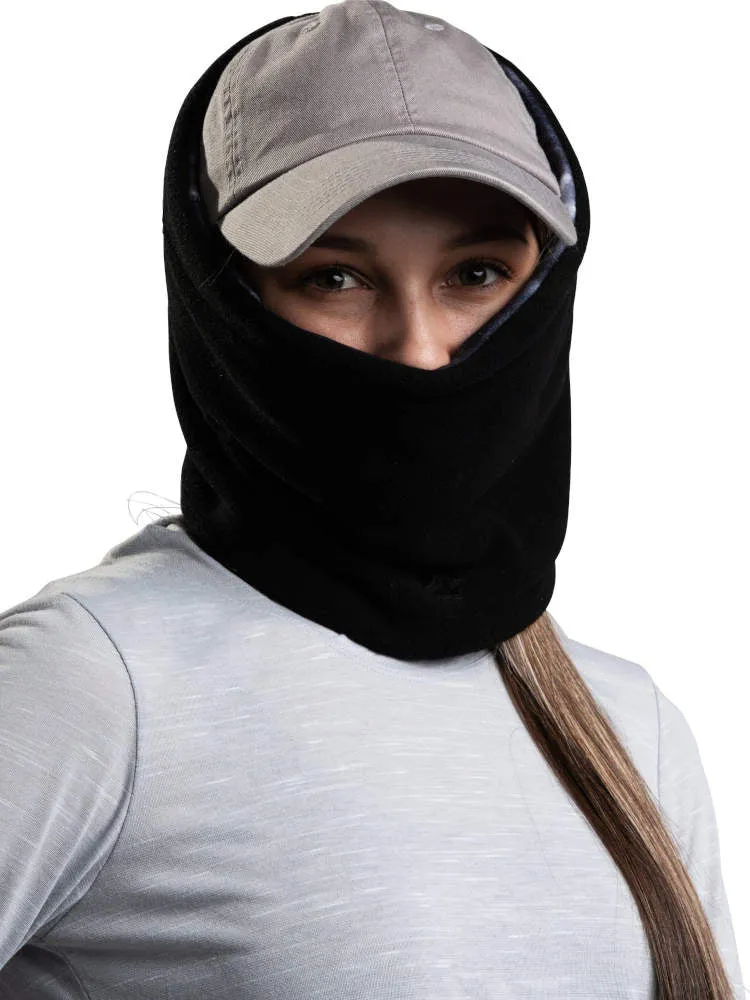 Womens Reversible Polar Fleece Neck Gaiter | Aqua Design