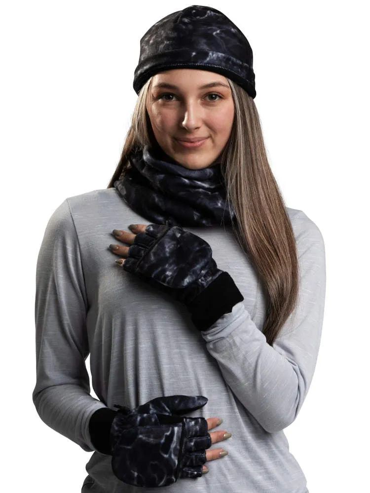 Womens Reversible Polar Fleece Neck Gaiter | Aqua Design