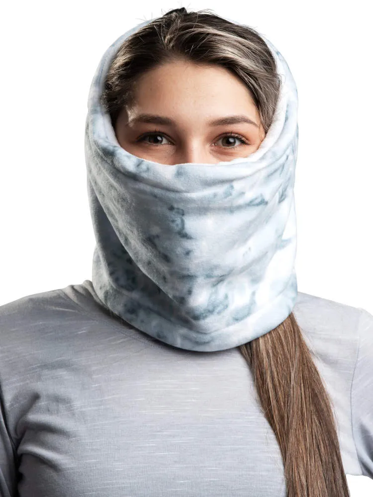 Womens Reversible Polar Fleece Neck Gaiter | Aqua Design