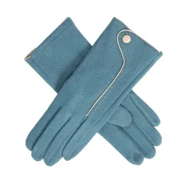 Women’s Touchscreen Gloves with Contrast Details