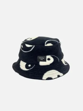 YIN YANG POLAR FLEECE BUCKET HAT